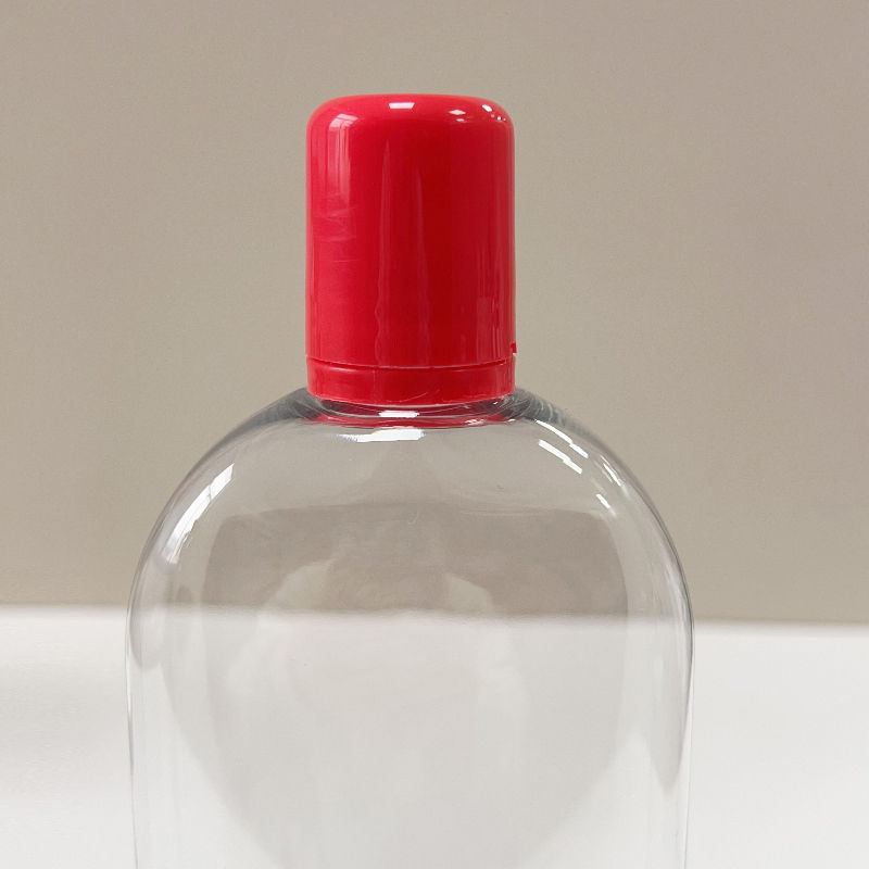 Custom Empty 400ml Pet Transparent Shampoo Body Wash Cosmetic Packaging Plastic Bottle