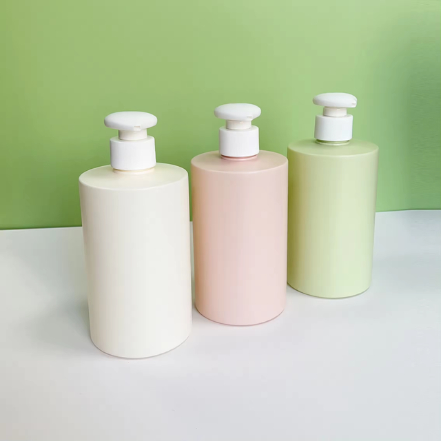 Factory Supply 500ml Hdpe Shampoo Body Care Free Sample Skin Care Lotion Plastic Wrapped Lotion Bottle