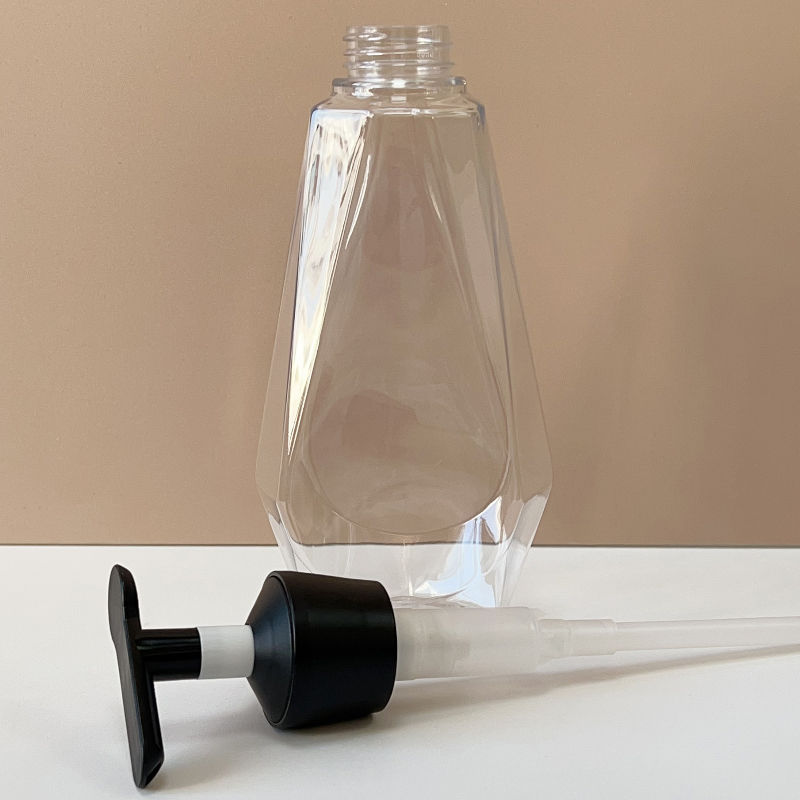 Factory Supplies 500ml Pet Empty Hand Shampoo Lotion Dispenser Plastic Bottle