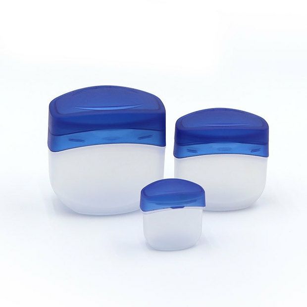 7g 30g 50g 100g PP Plastic Container Flip-top Lid Jar Lip Cream Body Cream Face Cream Container