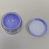 Factory Refillable PET Cream Cosmetic Packaging Jar Matte Cap 10g 30g 50g Cream Jar Container