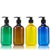 Wholesale Cosmetics PET Plastic Lotion Bottles 200ml 500ml Custom Shampoo and Hair Care Bottles