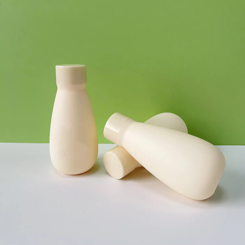 200ml Shower Gel HDPE Plastic Cosmetic Bottle Packaging Bottle Soft Touch