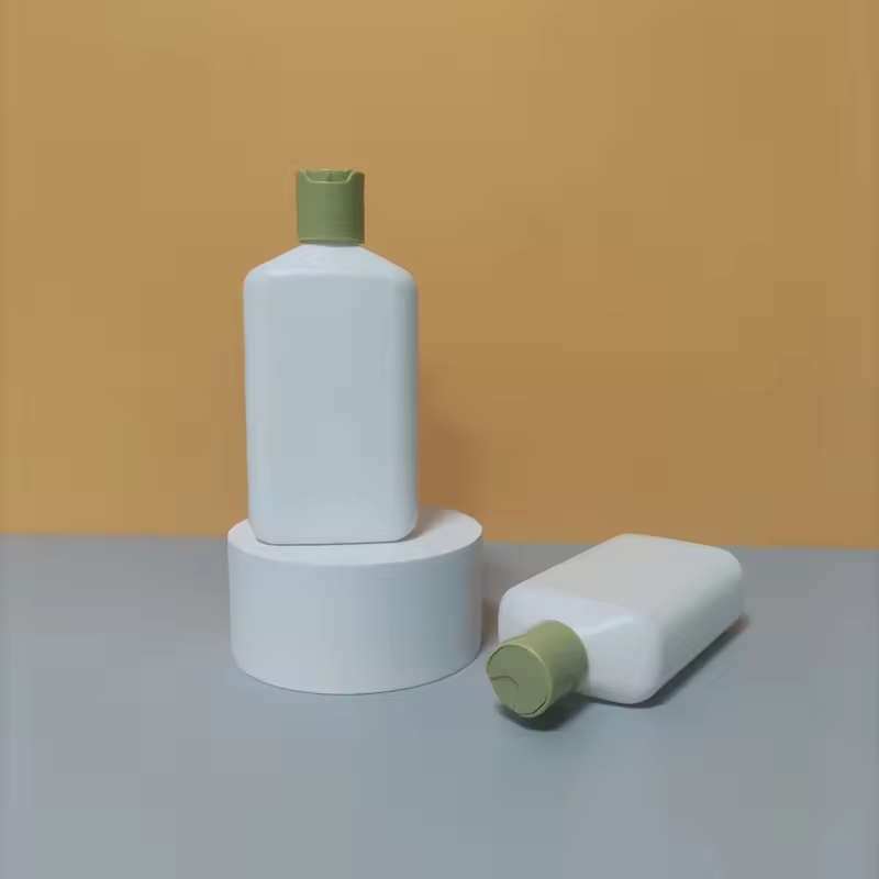 Custom 200ml Unique Empty Luxury White Body Wash Shampoo Hdpe Cosmetic Packaging Plastic Bottle