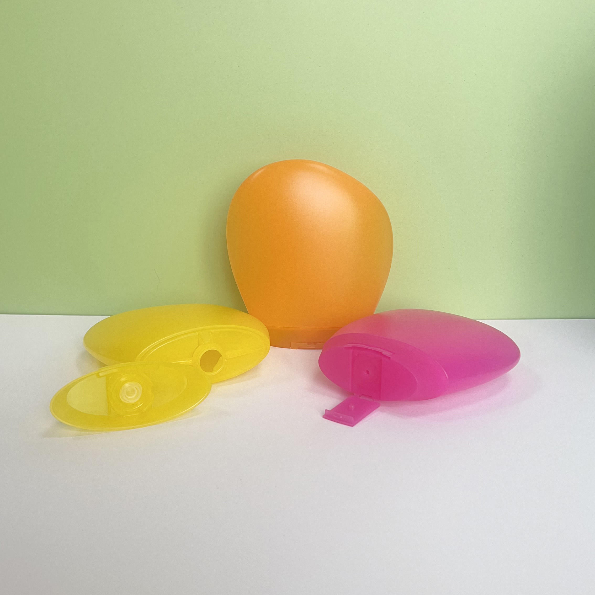 Factory Direct 150ml 250ml Hdpe Hand Cream Body Lotion Lotion Clamshell Plastic Bottle