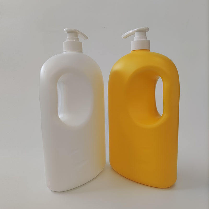 Large Volume 2000ml Wash Protective Bottle Hdpe Press Lotion Bottle Shower Gel Shampoo Bottle