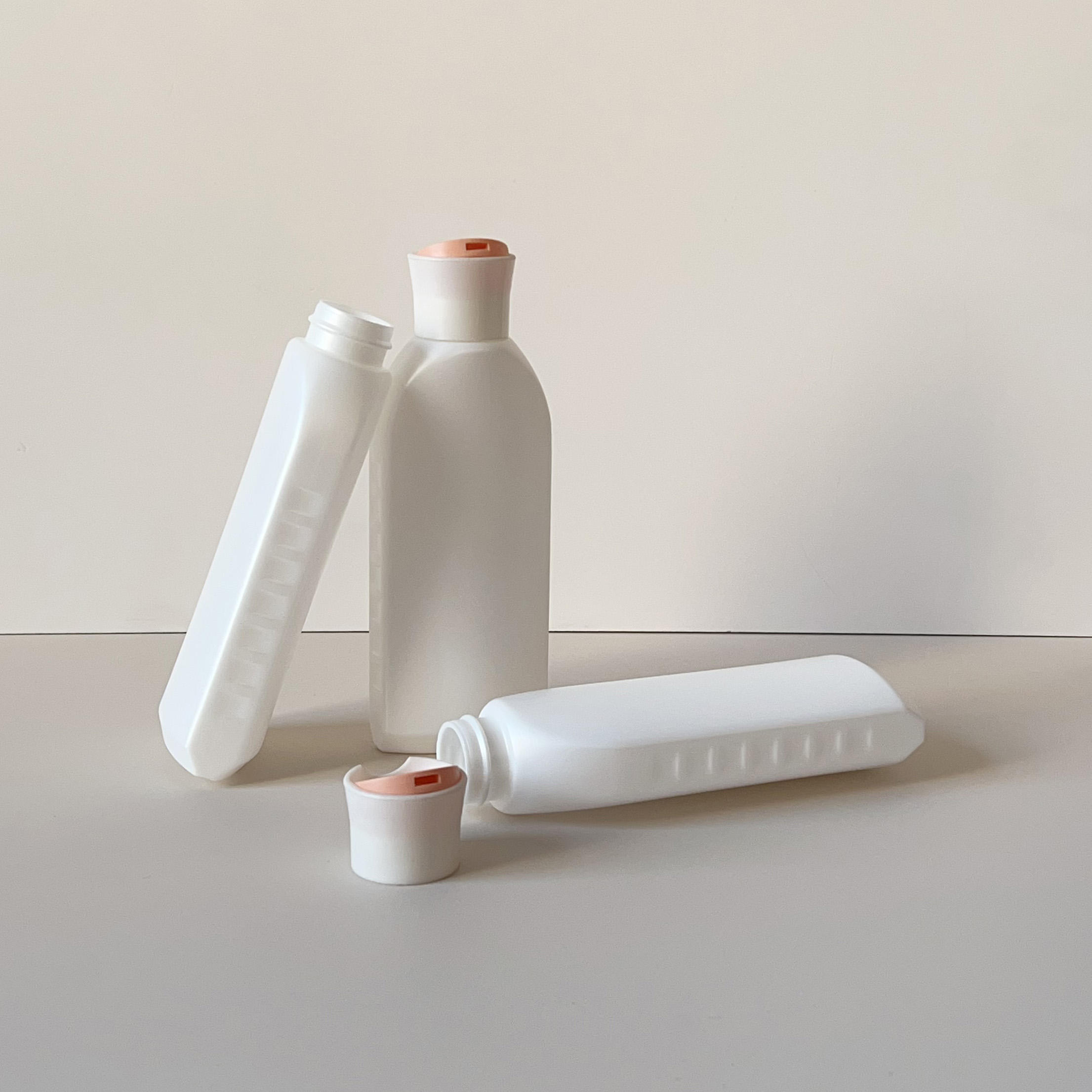 Wholesale Deluxe 200ml HDPE Skin Care Water Shampoo Shower Gel Body Lotion Plastic Bottles