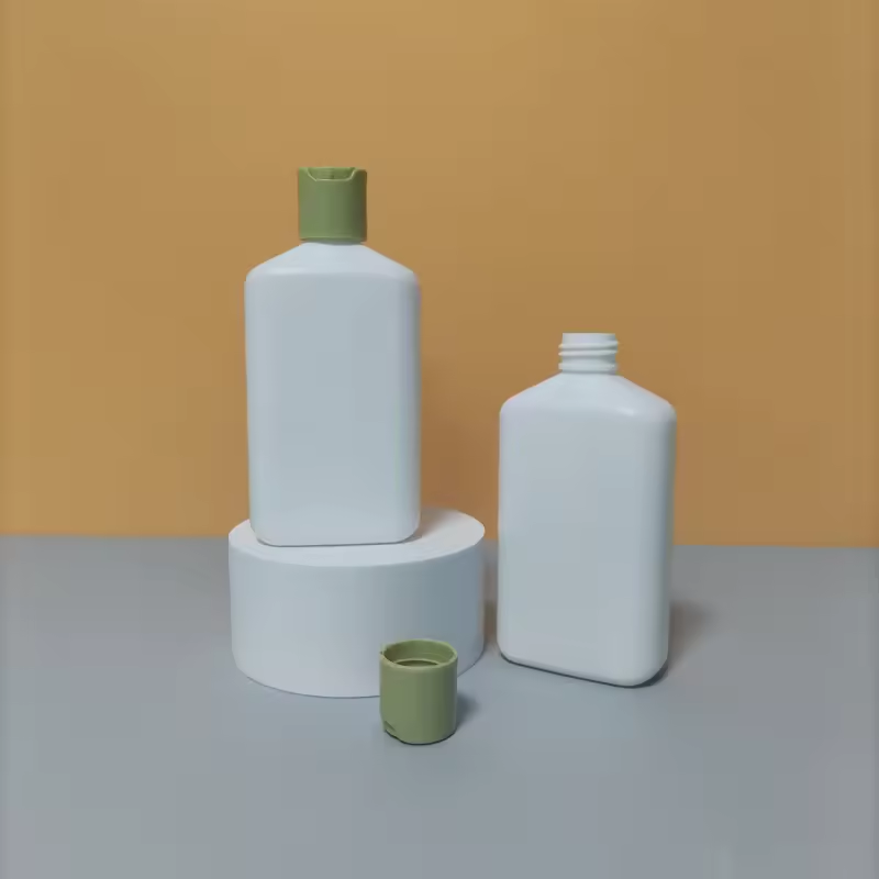 Custom 200ml Unique Empty Luxury White Body Wash Shampoo Hdpe Cosmetic Packaging Plastic Bottle