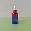 30ml 50ml 3oz 5oz Essential Oil Serum Bottle PETG Plastic Dropper Bottle Thick Wall Dropper Bottle