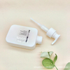 High Quality Flat Square Shape Solid White Plastic Pump Bottles 100ml 200ml Shower Gel Hair Shampoo Bottle