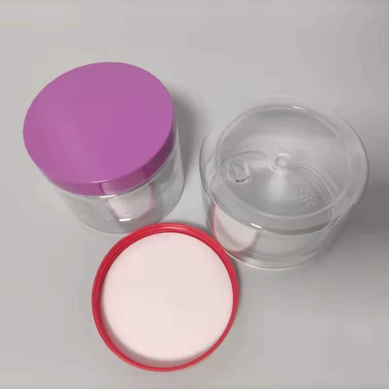 Wholesale Cosmetic Packaging 100ml 150ml 200ml 300ml 500ml Plastic Cosmetic Packaging With Custom Colored Matte Plastic Cap