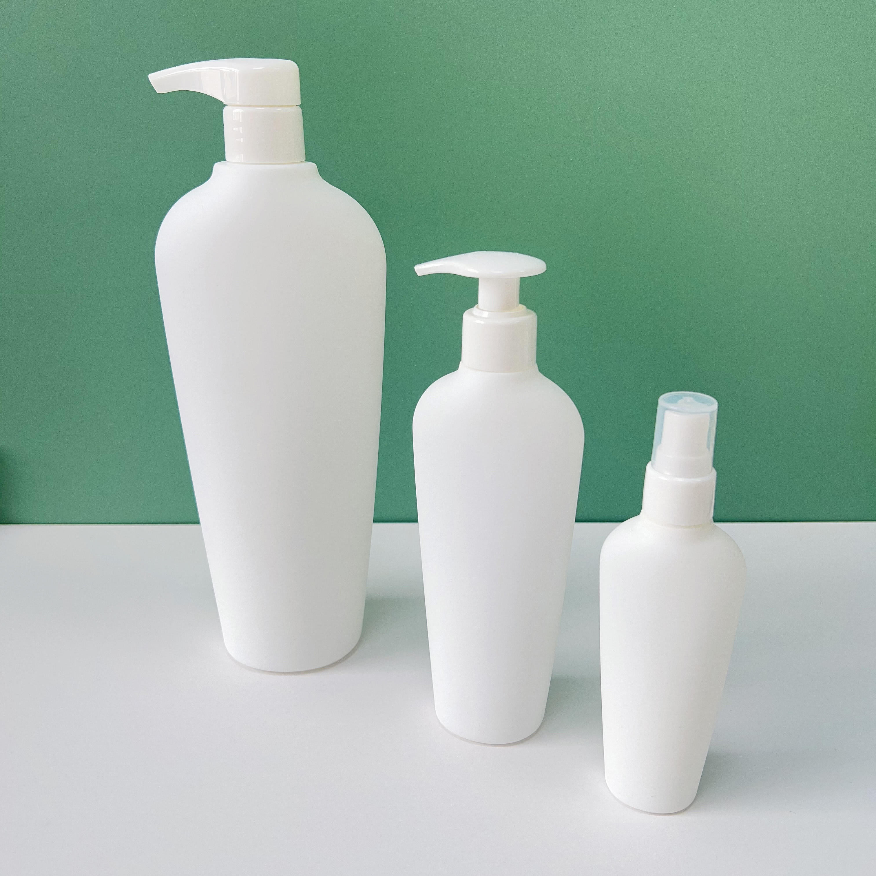 Factory Direct HDPE 90ML 240ML 700ML Soft Touch Shampoo Body Wash Plastic Bottle