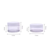 10ml to 200ml PET Plastic Makeup Cream Jar Body Butter Container Skin Care Body Scrub Jar Plastic Lid