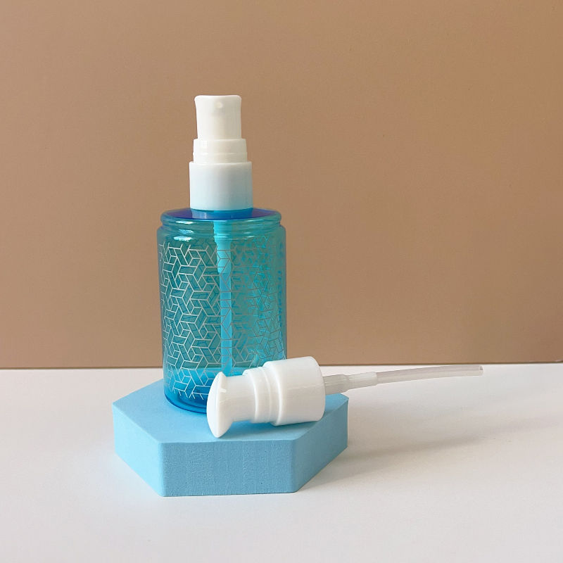 Factory Supply 100ml PET Toner Body Lotion Plastic Bottle With Emulsion Pump