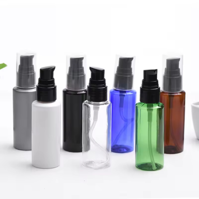 Factory Custom Small Capacity PET Plastic Bottle Fine Mist Spray Bottle Cosmetics Essential Oil Spray Bottle