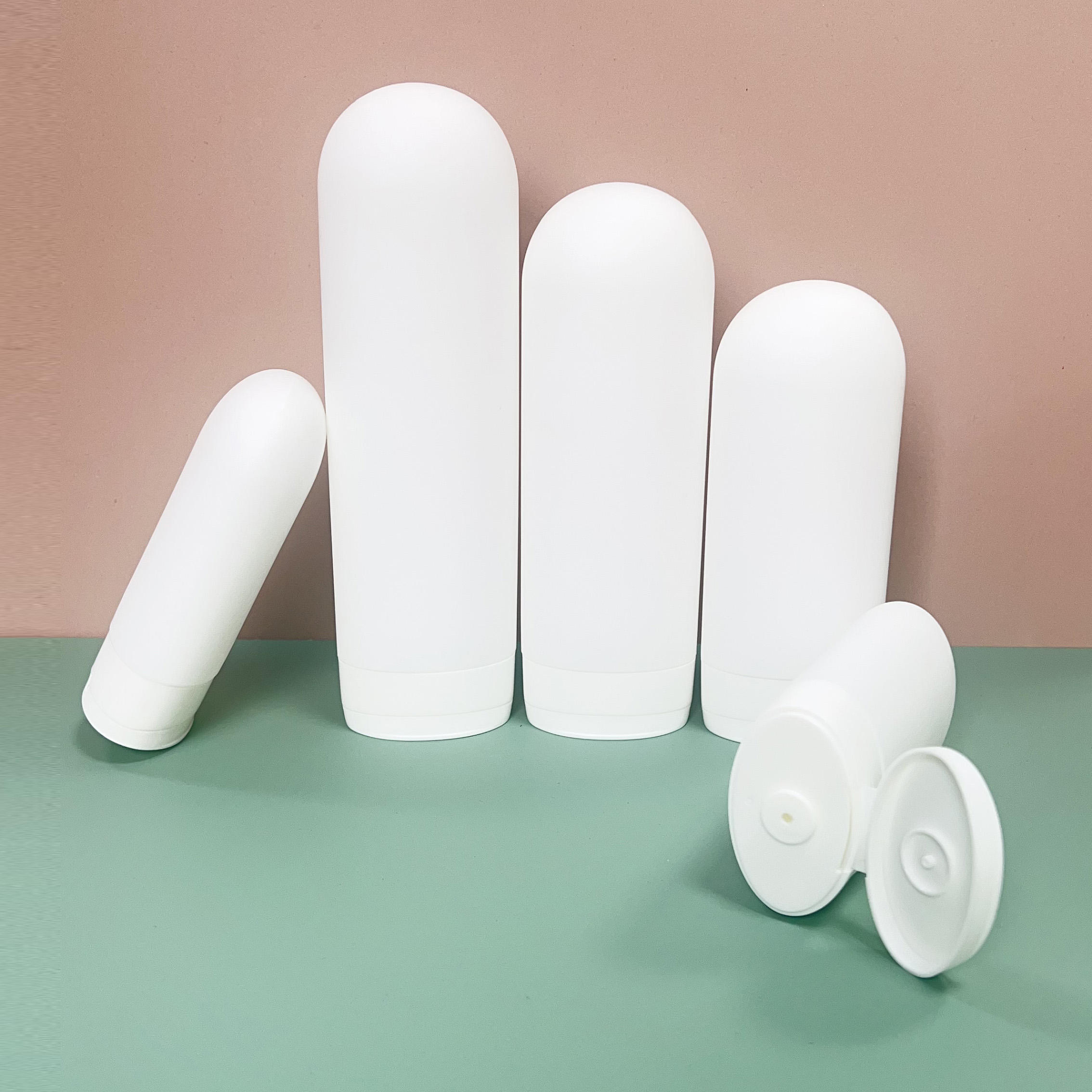 Direct Sales 150ml 200ml 250ml 300ml Hdpe Shampoo Lotion Body Lotion Hand Cream Plastic Bottle