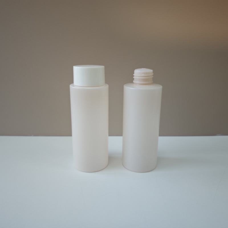 150ml Personal Care Lotion Packaging Bottle Pet Round Extruded Plastic Toner Bottle