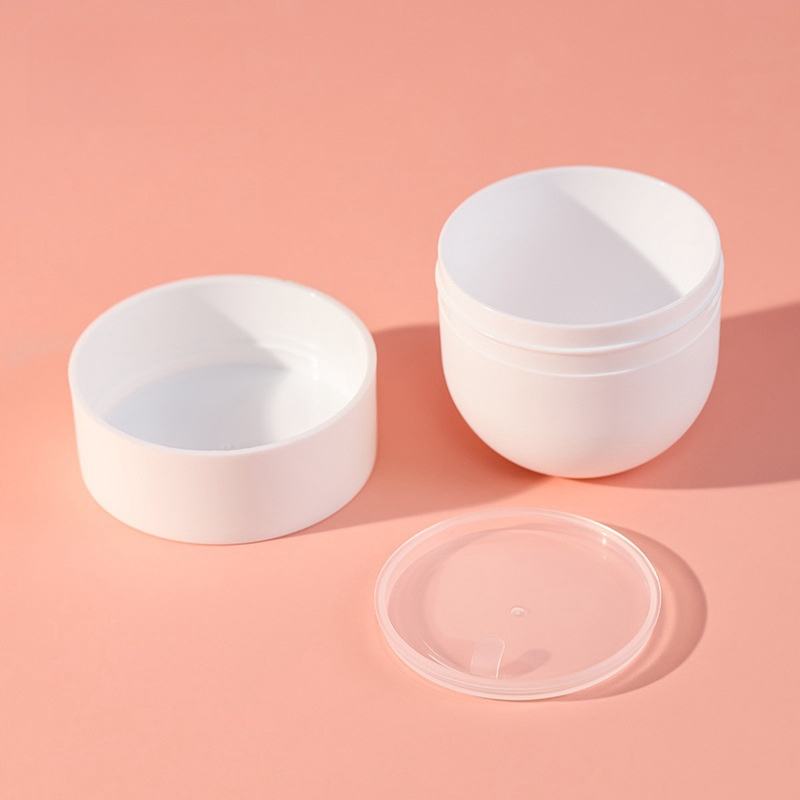 30g 50g 80g 150g 200g 250g 280g 300g 500g Custom Body Cream Containers Packaging Plastic Bowl Shape Cosmetic Jar