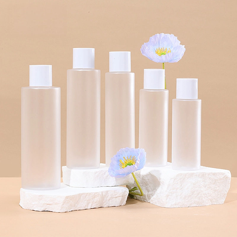Cleansing Water Sunscreen Water Lotion Packaging Pet Bottle With Screw Cap