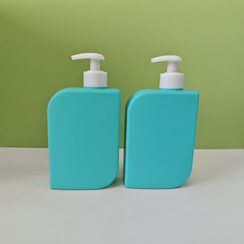 2oz 9oz 15oz HDPE Packaging Plastic Shampoo Pump Bottle Soft Touch