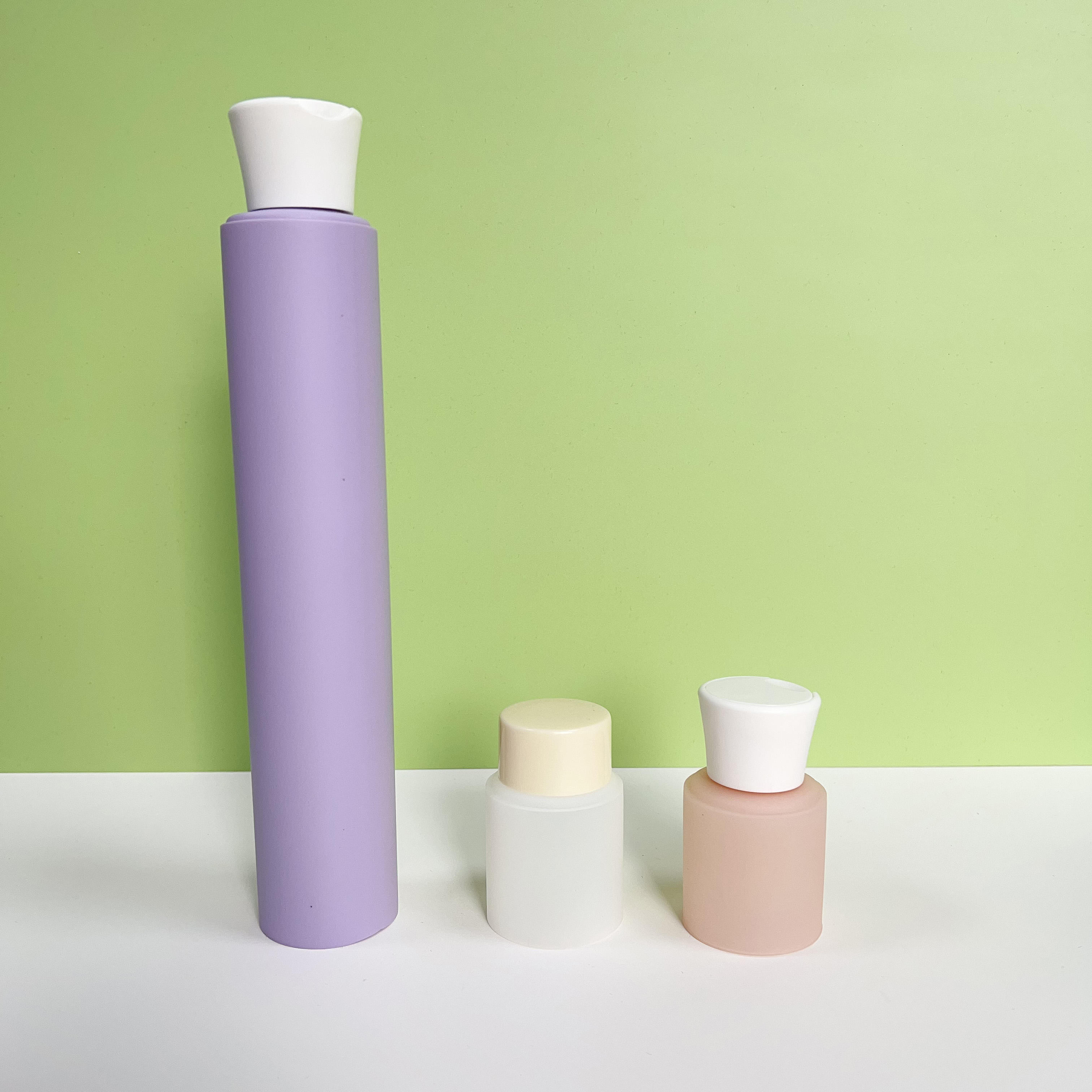 Custom HDPE 60ml 300ml Hdpe Soft Touch Squeezable Plastic Bottle