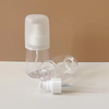 Travel Cosmetics 100ml Pet Mini Sprayer Bottle Plastic Bottle With Outer Cap