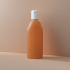 12oz HDPE Cosmetics Packaging Squeeze Bottle Shower Gel Bottle With Flip Cap Soft Touch